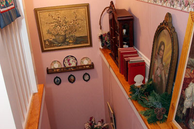 Some antiques on display at Dreams of Yesteryear Bed and Breakfast