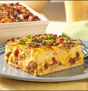 June 2006 Recipe of the Month - Egg Sausage Strata